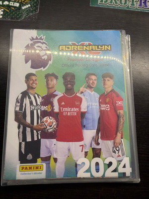 Premier League card album like new