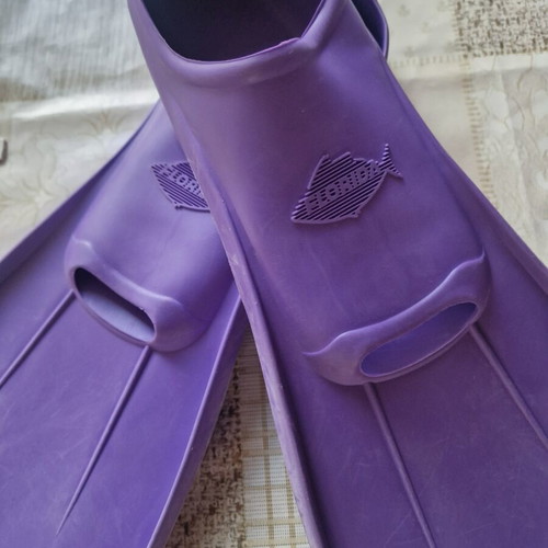 Florida Speedy swim fins used, size 32-34