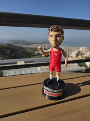 Sasha Vezenkov Olympiacos Basketball Figure new