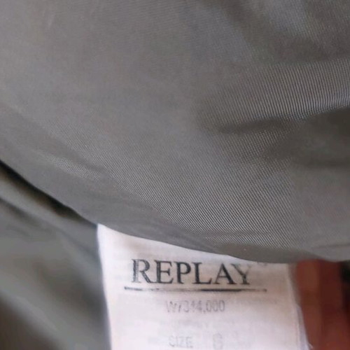 Replay down jacket like new, size S