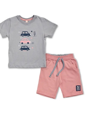 Cars shorts and t-shirt set for 18 months, new Reflex