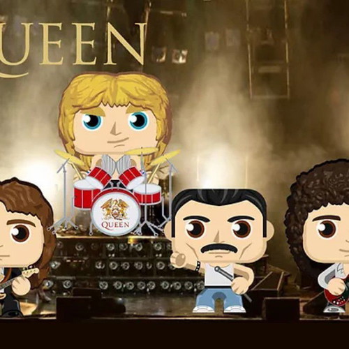 Queen Paper Figures New for Crafting or Ready Made