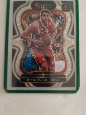 Ioannis Bourousis 40/49 Prizm Panini Select EuroLeague 2025-26 card mint