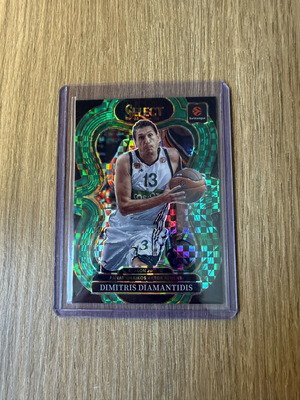 2025-26 Panini Select Dimitris Diamantidis Green Prizm Euroleague κάρτα καινούργια