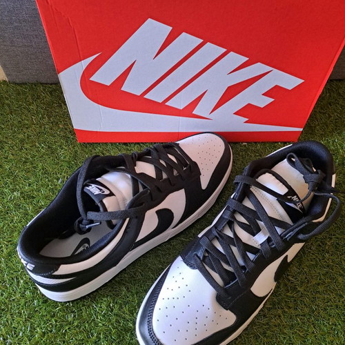 Nike Dunk Low Retro Panda new, size 44.5, white