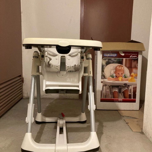 Peg Perego Piko 3 Compact stroller and Prima Pappa Diner high chair used