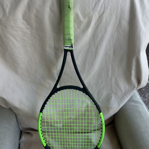 Wilson Blade 100 and Wilson Clash 120 tennis rackets used