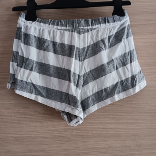 H&M women's pajamas used, size XS, white and orange