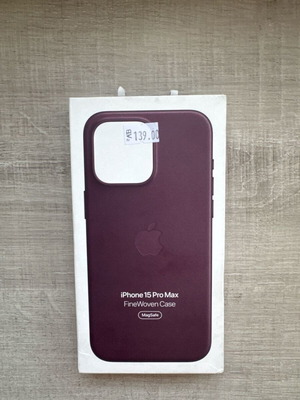 Θήκη FineWoven Mullberry για iPhone 15 Pro Max νέα
