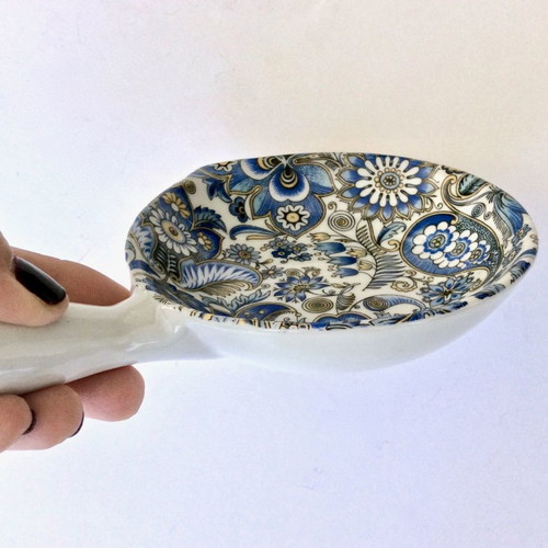 Limoges porcelain bowl used with handle and vintage spout