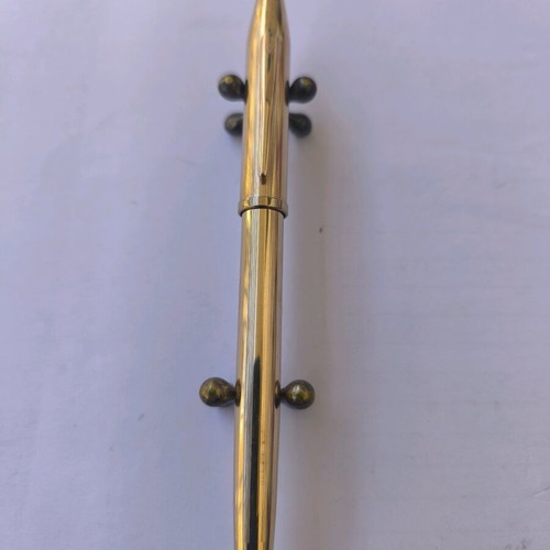 Cross Century gold-plated 14kt pen with 18kt tip like new