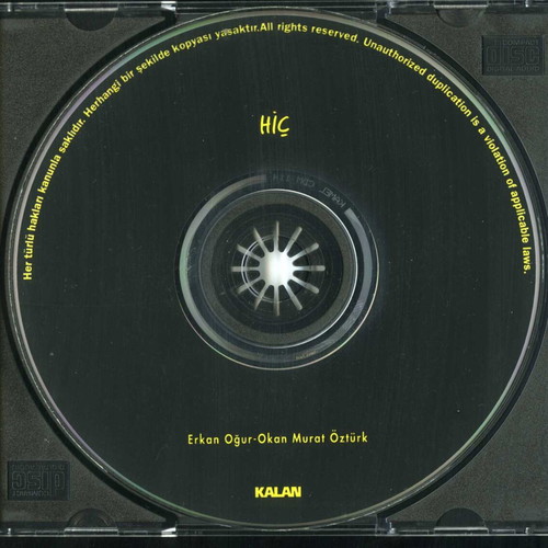 Hic Erkan Ogur Okan Murat Ozturk Derman CD used, traditional