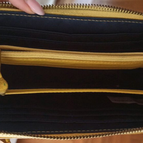 Juicy Couture wallet yellow used, summer style