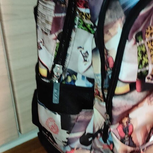 Lyc Sac One school trolley bag with pencil case used