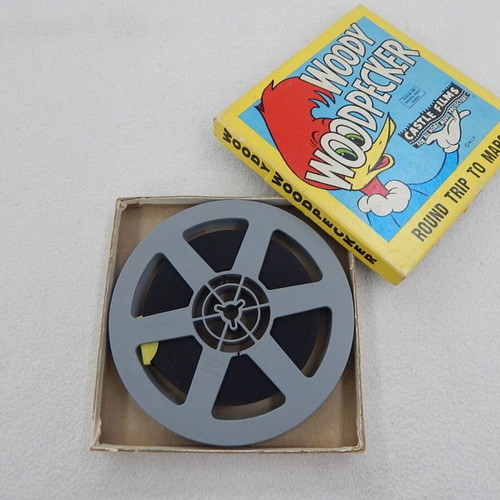 Woody Woodpecker 8mm film used, Castle Films 1960s