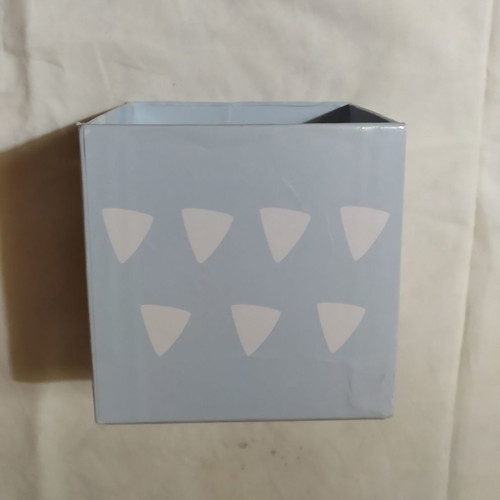 Collectible paper box used for organization 11x11x11 cm