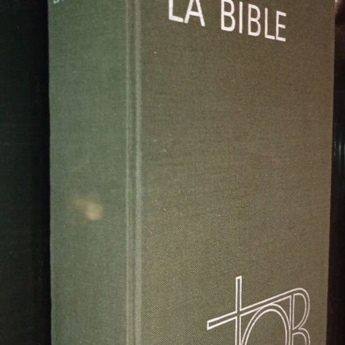 Bible used French hardcover edition 1977