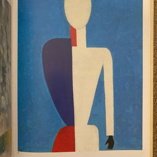 Malevich art history monograph hardcover book