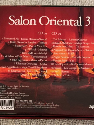 Salon Oriental 3 2CD collection used