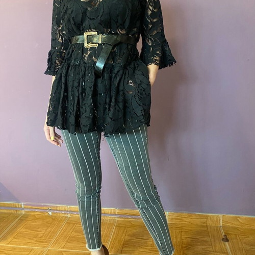 Nidodileda blouse like new, black one size