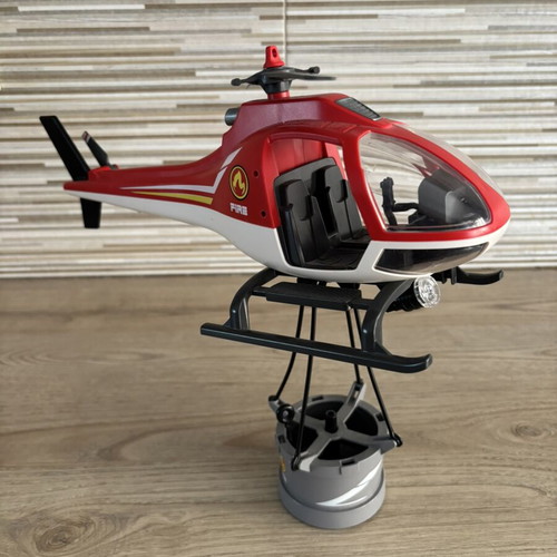 Playmobil 5617 Wildfire Firefighting Helicopter used