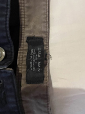 Zara blue pants, size 36
