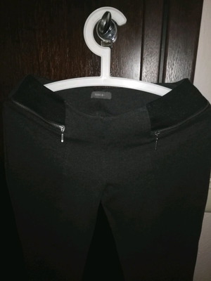 Yessica leggings like new, warm with elastic waist, size 38/40