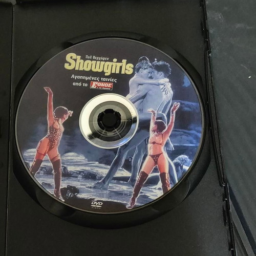 Showgirls DVD Paul Verhoeven drama with Greek subtitles