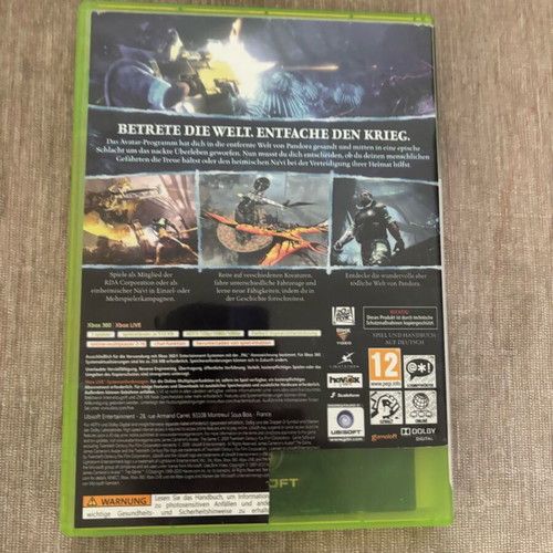 Avatar Xbox 360 used complete