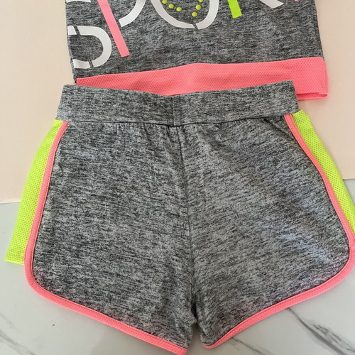 Sportswear set for 5 years old like new, grey and pink