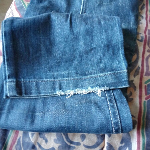 Attrattivo women's jeans pants used, size 32, blue