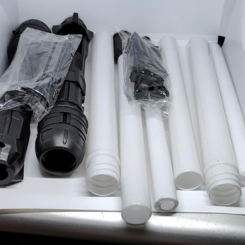 Star Wars lightsaber pair with LED lighting like new