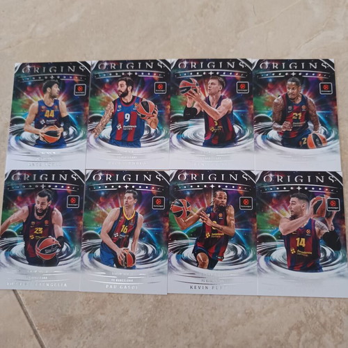Origins Barca basketball collectible cards