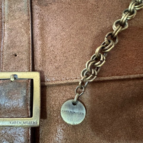 Leather bag vintage used
