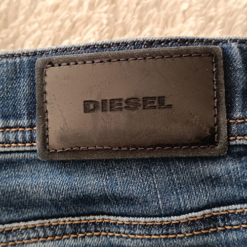 Diesel Tepphar W34/L34 Stretch jeans used, slim carrot fit, blue