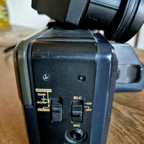 Canon VC-200 vintage video camera used, 1984, decorative