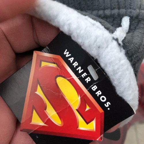 Superman hat new, grey with logo