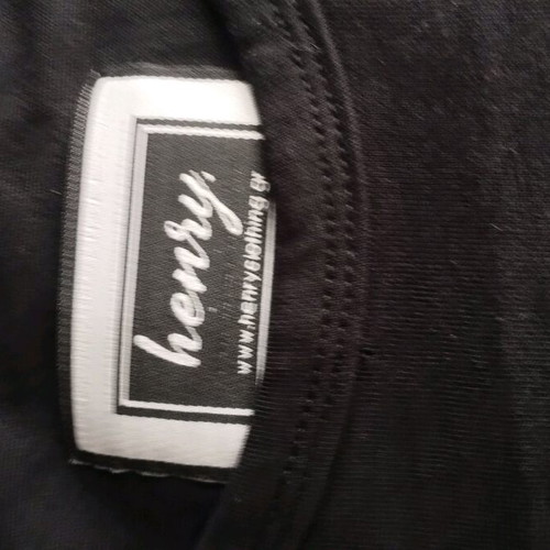 Henry Clothing men's T shirt black size M like new