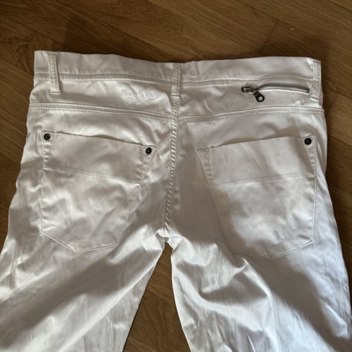 Exibit white pants size M like new, casual chino style