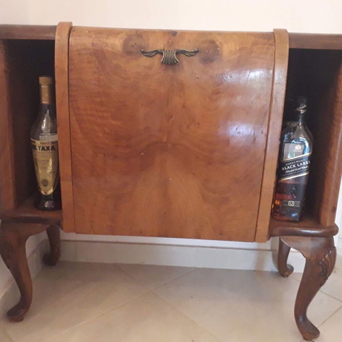 Vintage bar furniture made of root wood like new (1950-60)