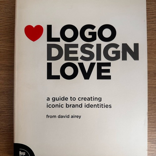 Logo Design Love like new, English book
