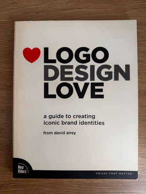 Logo Design Love like new, English book
