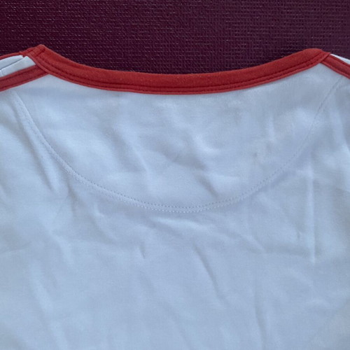 French Connection men's T-shirt XL like new, white and red
