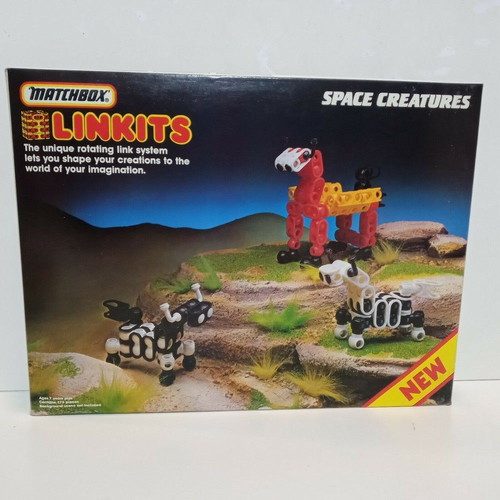 Matchbox Linkits Space Creatures plastic construction kit new
