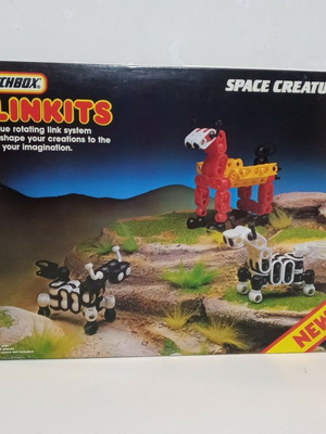 Matchbox Linkits Space Creatures plastic construction kit new