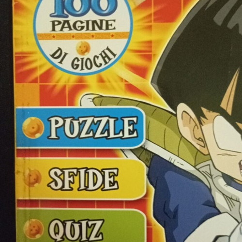 Dragon Ball Z book used, Italian 2009