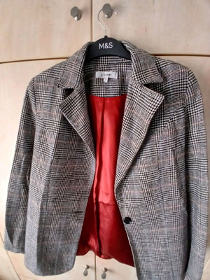 Ananke checked jacket like new, size S