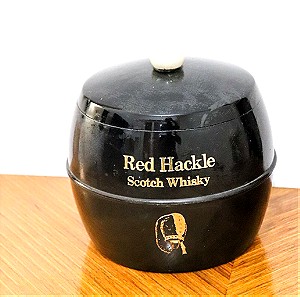 Διαφημιστική παγοθηκη  vintage Red Hackle, Scotch Whisky, σε καλή κατασταση