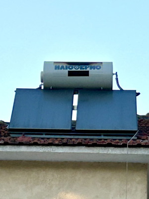 Solar water heater 160 liters like new, 3 years old