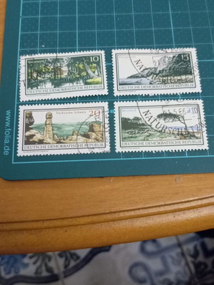Germany DDR stamps 1966 nature protection like new